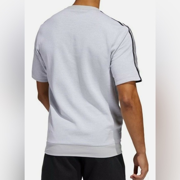 Adidas Men's PG SS White Crew Neck Shirt - Picture 3 of 8